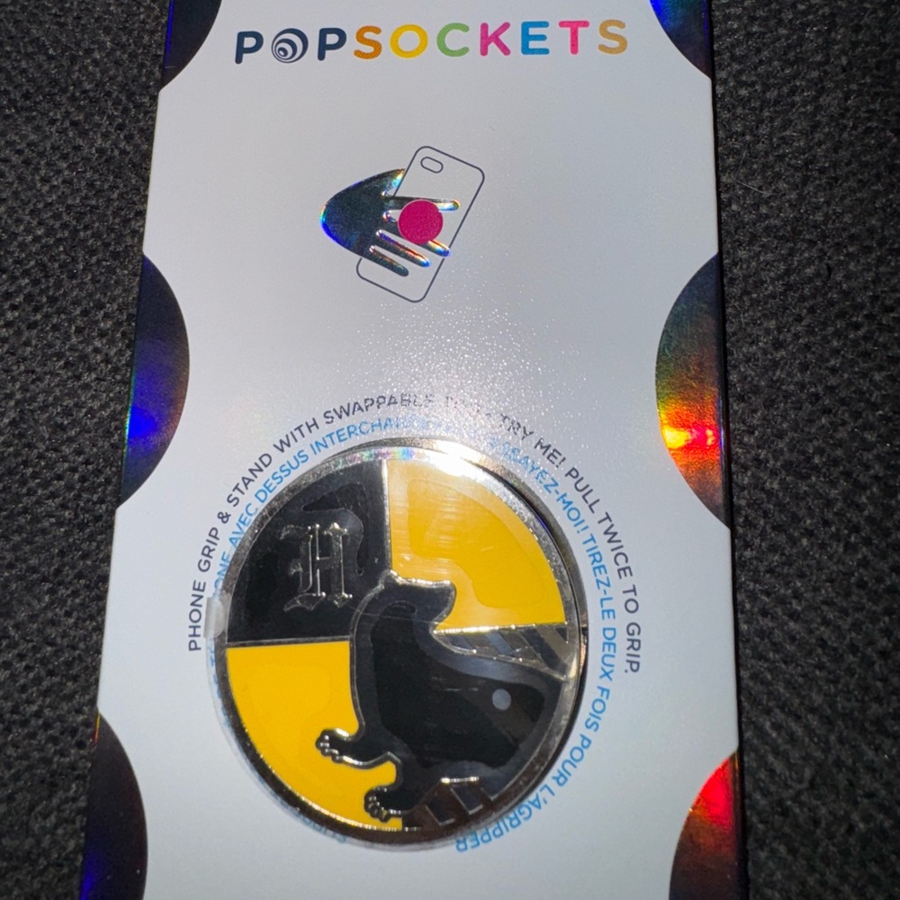 Harry Potter PopSockets Hufflepuff Design - Picture 3 of 4